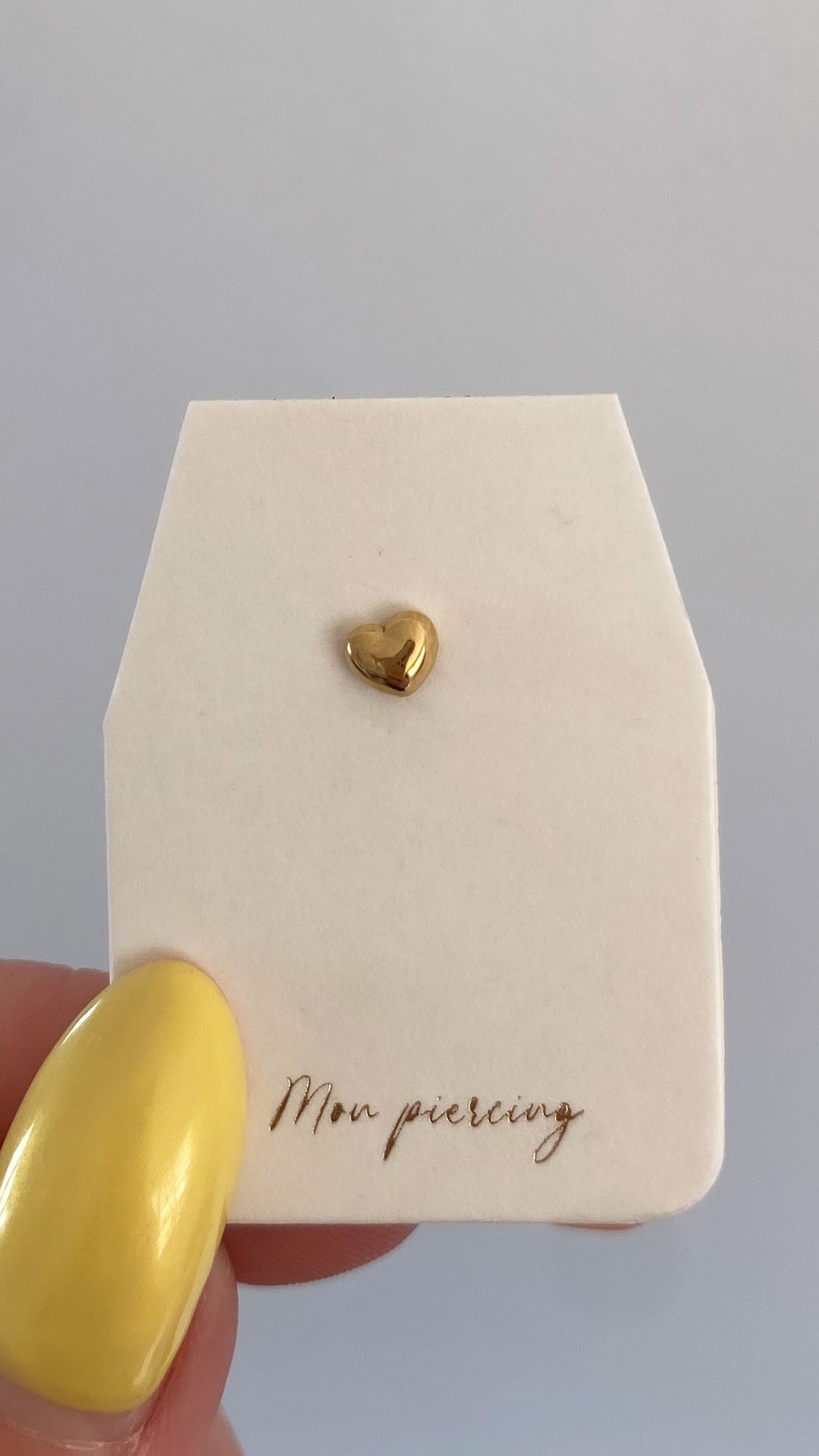 Piercing Mini Coeur
