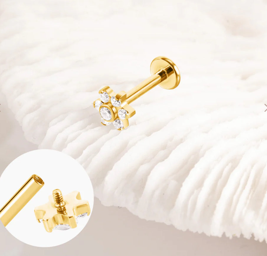 Piercing Mini fleur