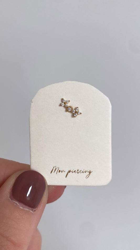 Piercing Arc florale