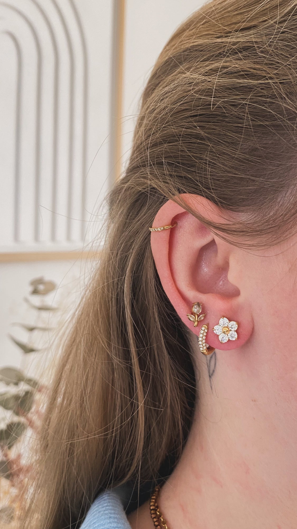 Boucles d’oreilles Gaïa