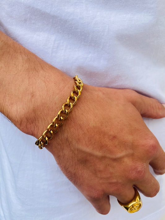 Bracelet Arthur doré