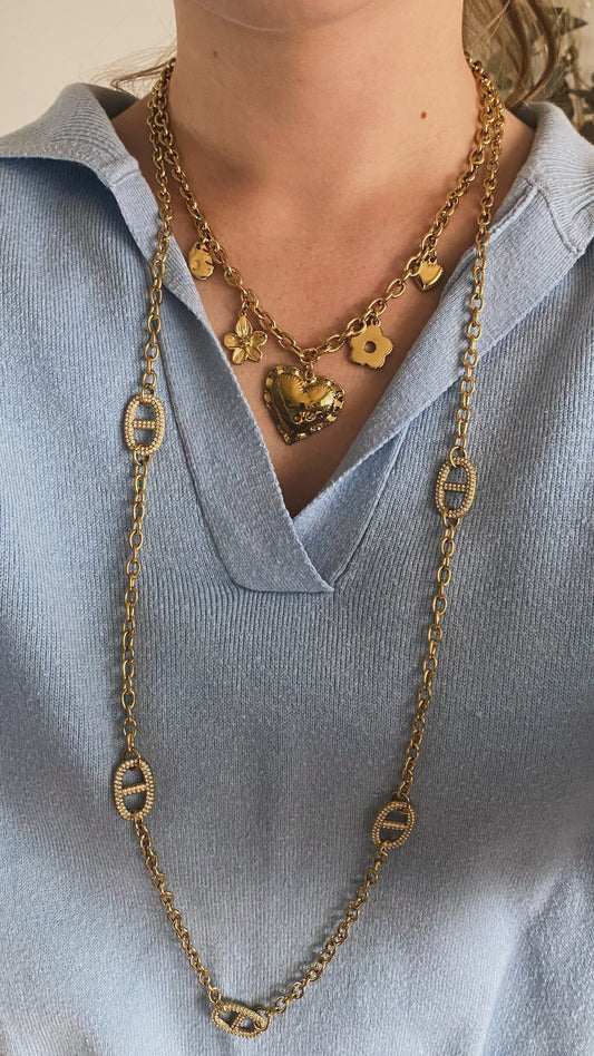 Collier Sautoir Flora