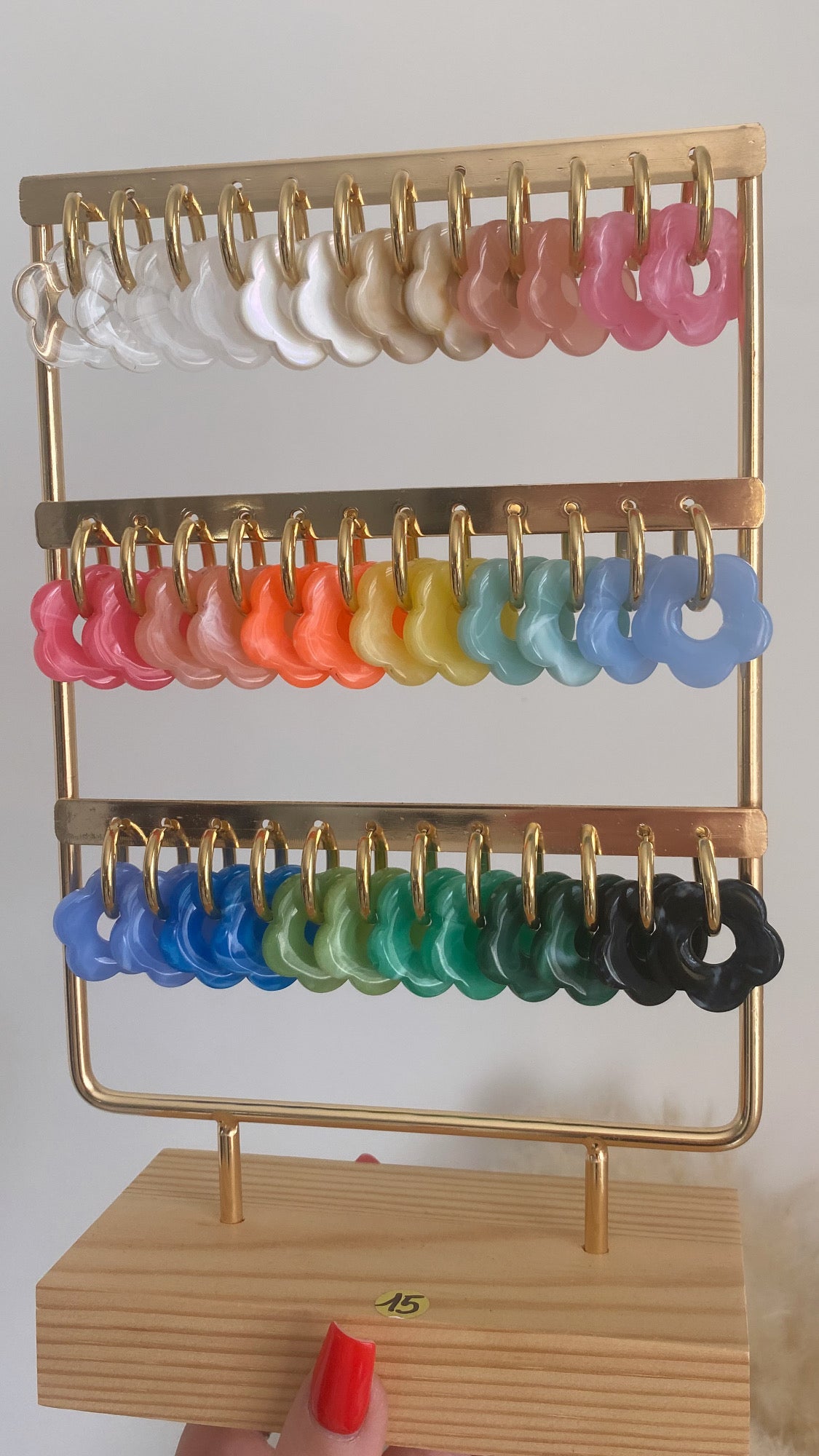 Boucles d’oreilles interchangeable Lou