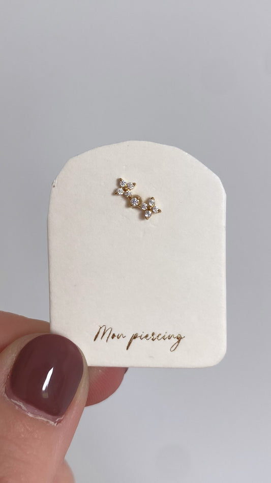 Piercing Arc florale