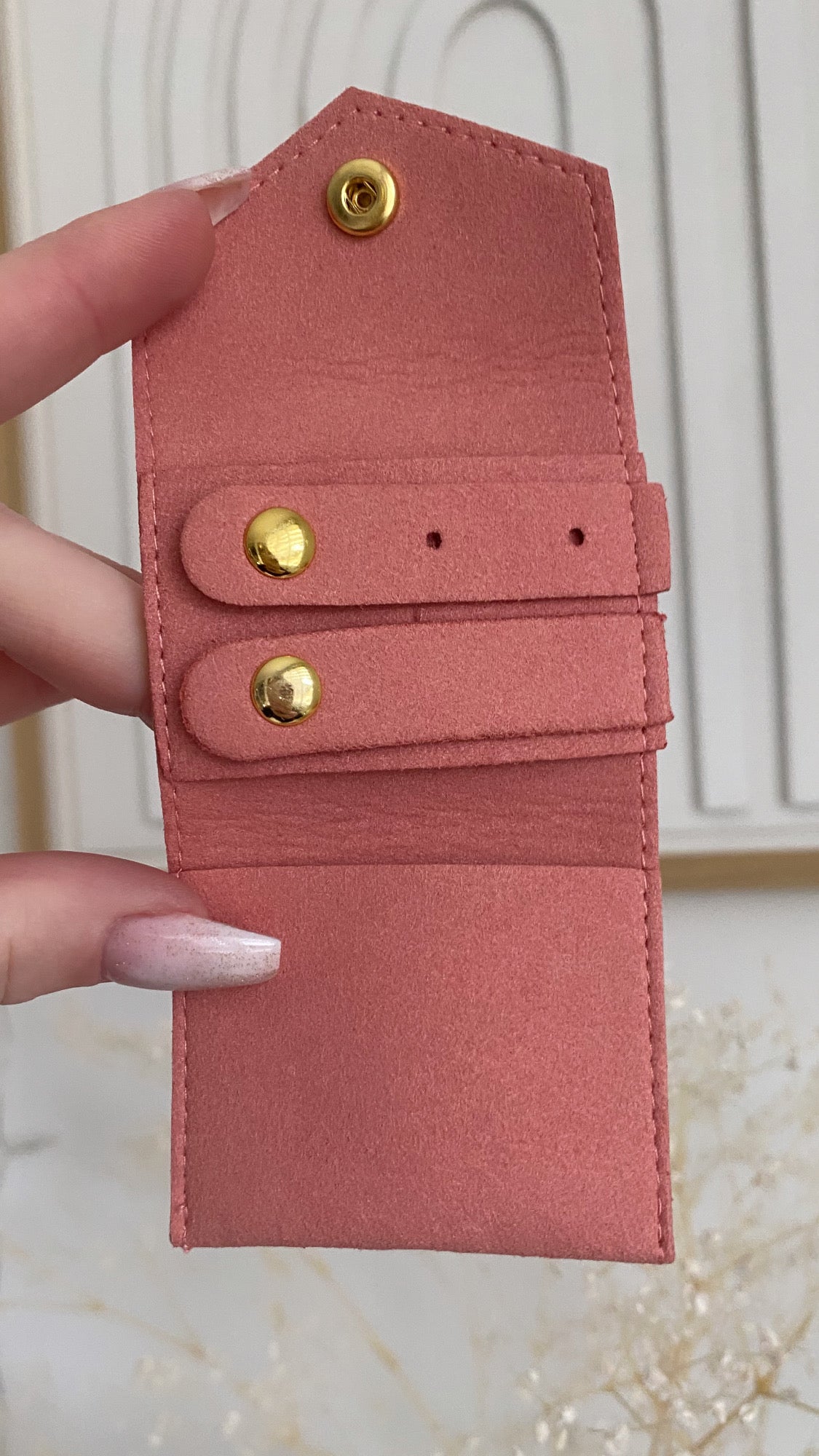 Pochette à bijoux de poche